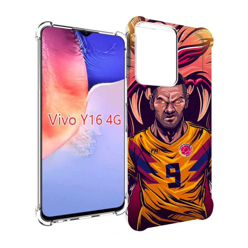 

Чехол MyPads парень-тигр-красный для Vivo Y16 4G/ Vivo Y02S, Прозрачный, Tocco