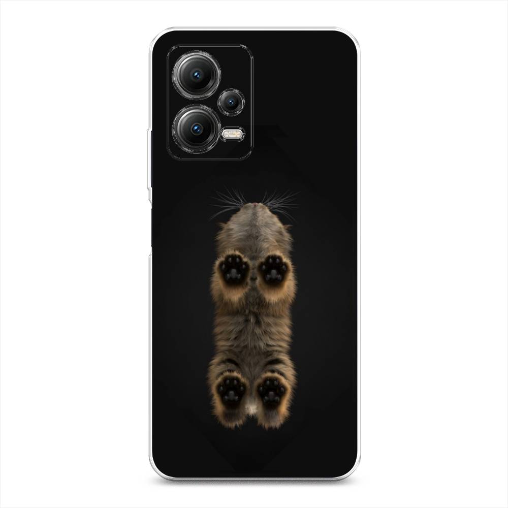 

Чехол Awog на Poco X5 5G "Кошачьи лапки", Черный, 317950-1