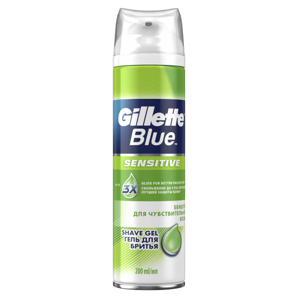 Гель для бритья Gillette Satin Care Sensitive для чувствительной кожи 200 мл