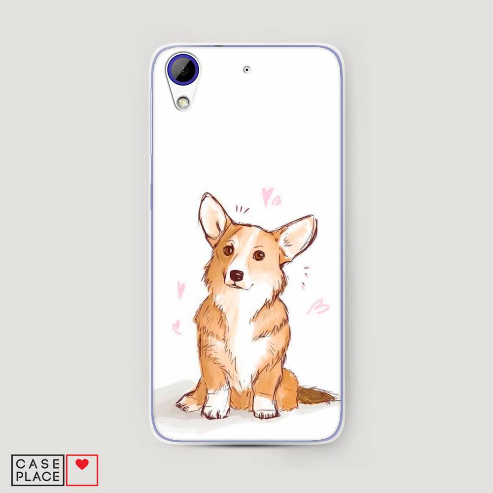 

Чехол Awog на HTC Desire 628 / Эйчтиси Дизайр 628 "Корги любовь", Разноцветный, 101650-1