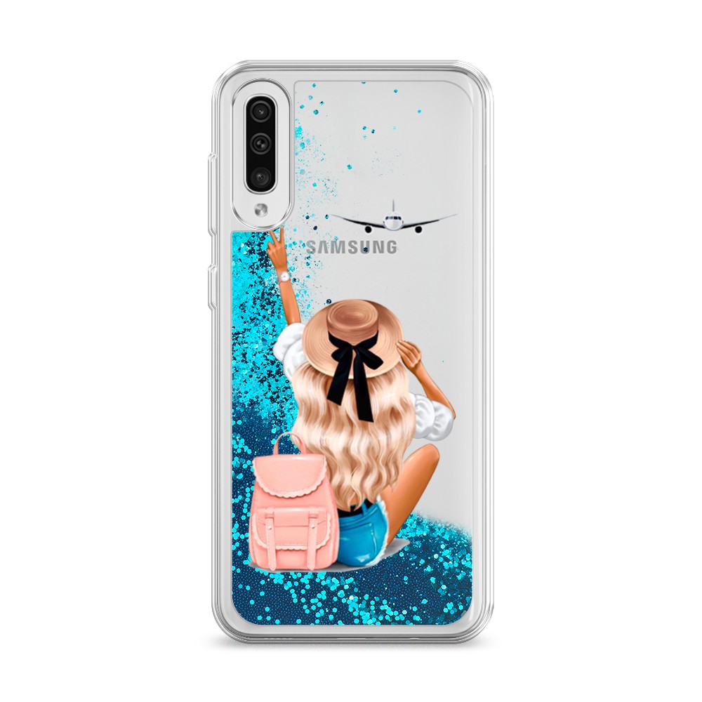 

Чехол Awog на Samsung Galaxy A50/A30S "Автостопом самолетом", Разноцветный, 27793-1