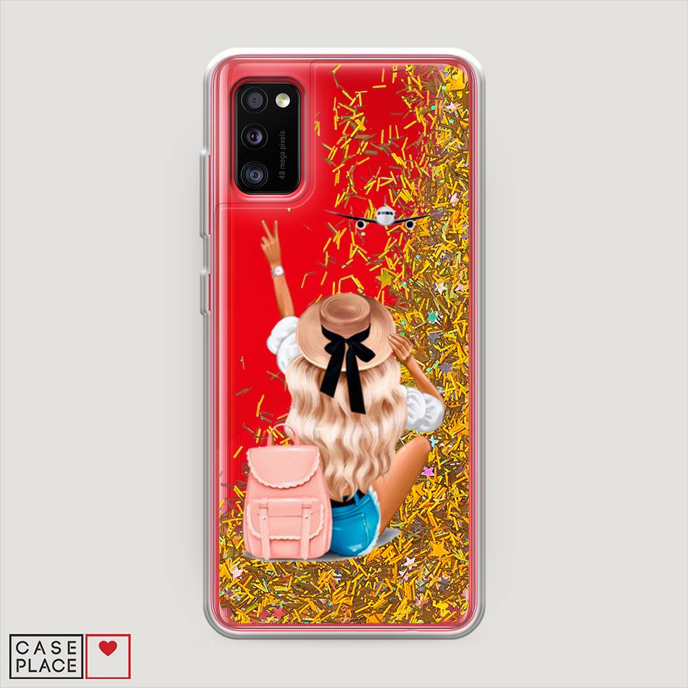 

Чехол Awog на Samsung Galaxy A41 / Самсунг A41 "Автостопом самолетом", Разноцветный, 2100490-1