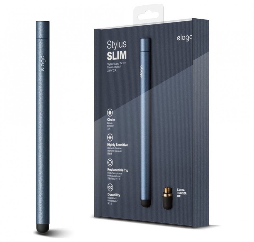 

Стилус Elago Slim, Синий (EL-STY-SM-JIN), Slim