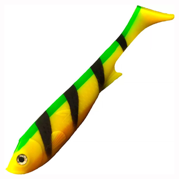 

Силиконовая приманка Wake Hanko Gummi 10" 250 мм, power perch, 1 шт., 10" HANKO GUMMI POWER PERCH/25cm,120g