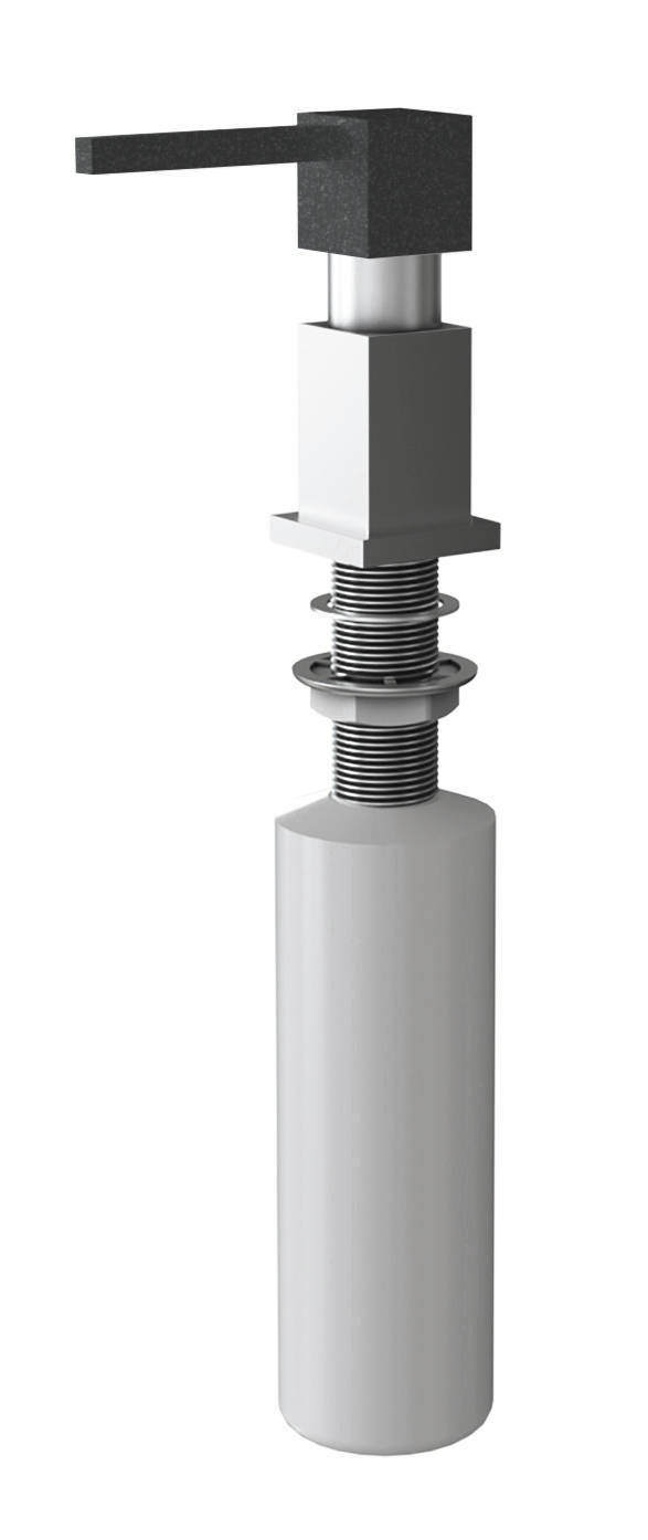 

Встраиваемый дозатор для моющего средства Florentina КВАДРО FL Черный (QUADRO FL Black)