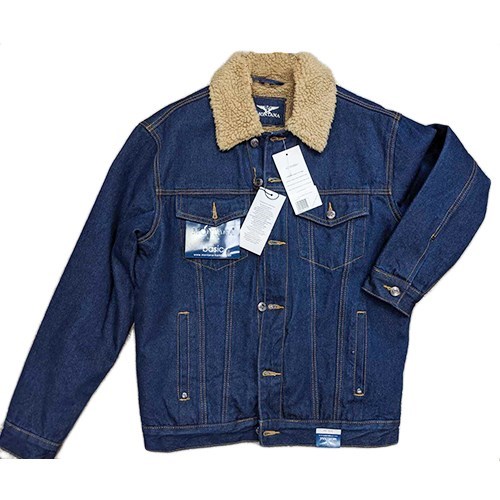 

Джинсовая куртка мужская Montana 12061 синяя 4XL, 12061