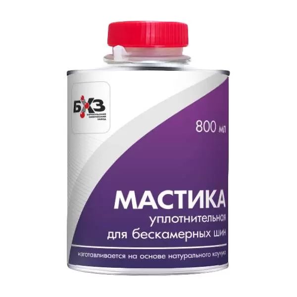 

Мастика уплотнительная для шин БХЗ, 800 мл, МУ-08