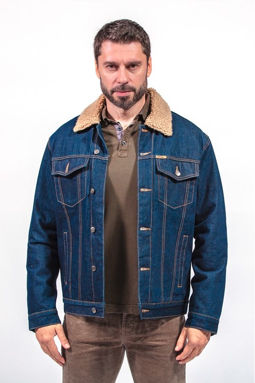 Джинсовая куртка мужская Montana 12061 синяя S