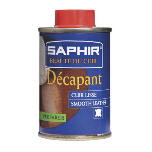Очиститель для гладкой кожи Saphir Decapant 844 100 мл