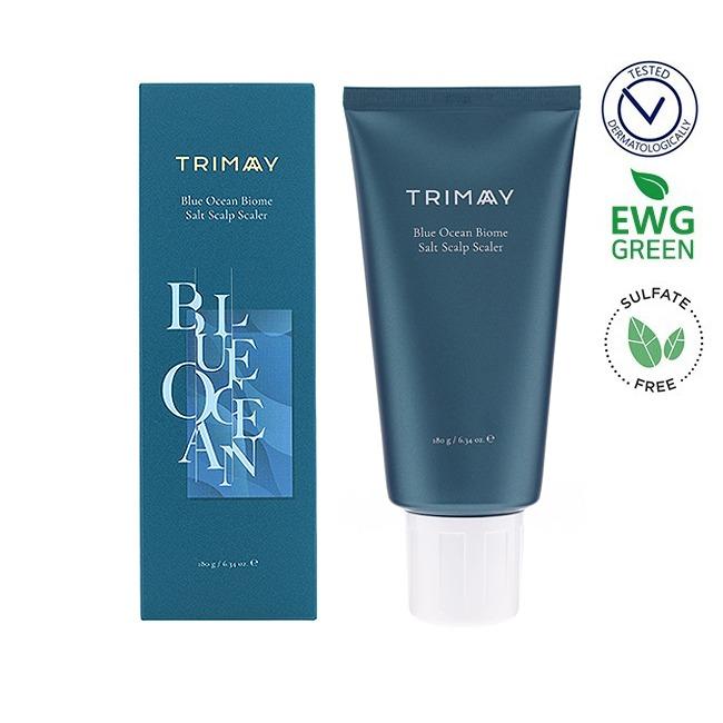 Пилинг для кожи головы с морской солью и пробиотиками Trimay Blue Ocean Biome Salt Scalp davines spa скраб с морской солью для волос и кожи головы solu 250 мл