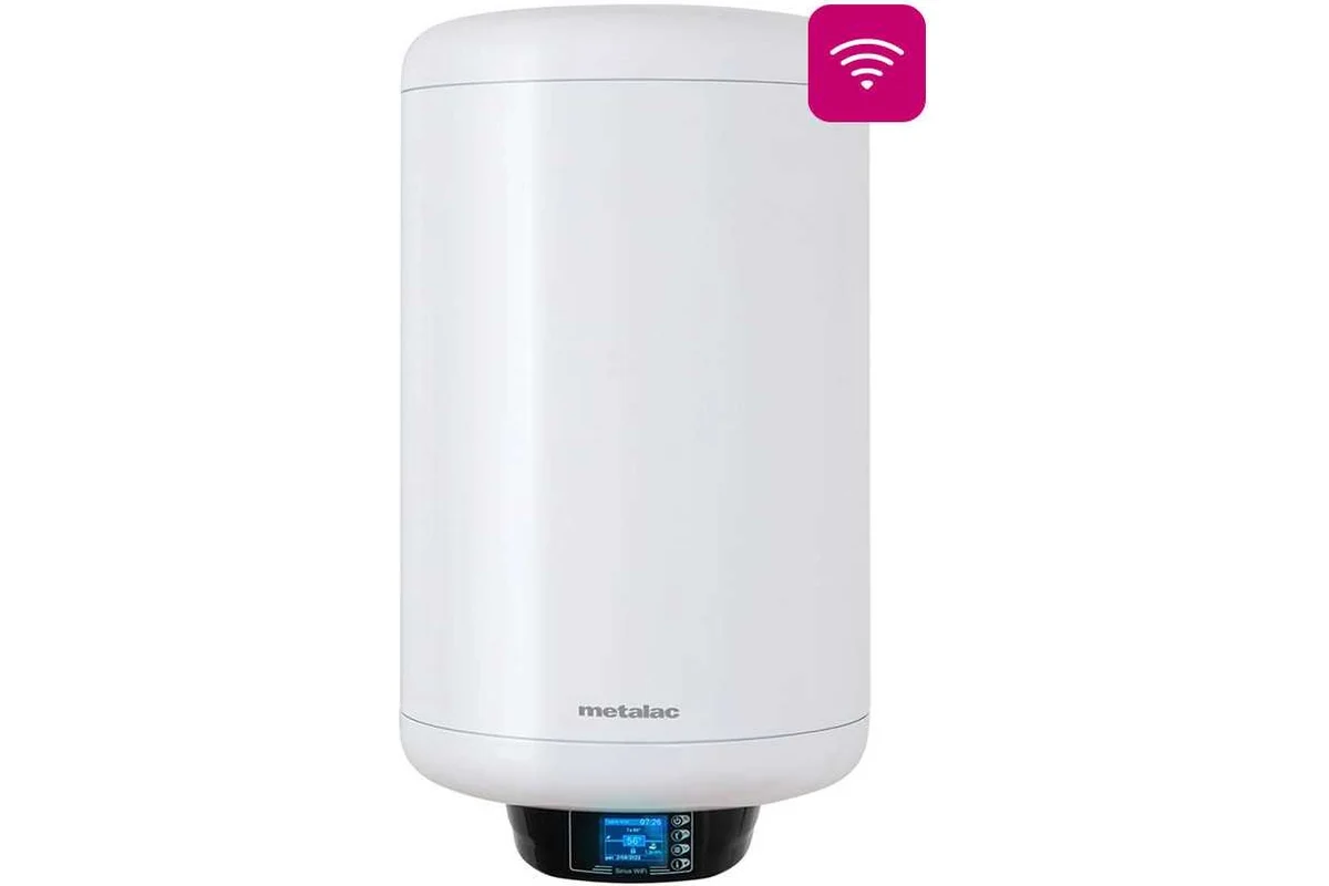 

Водонагреватель METALAC BOJLER Sirius MB P120 W, накопительный, 2кВт, 120л, белый