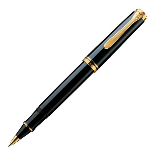 Ручка-роллер Pelikan Souveraen R 400 (PL997486) черный черные подар.кор.