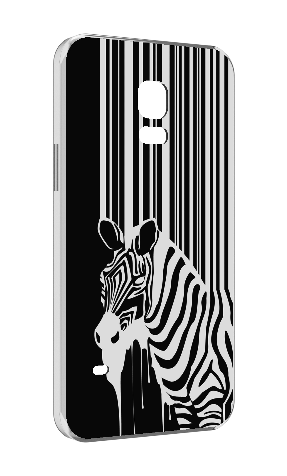 

Чехол MyPads Зебра для Samsung Galaxy S5 mini, Прозрачный, Tocco