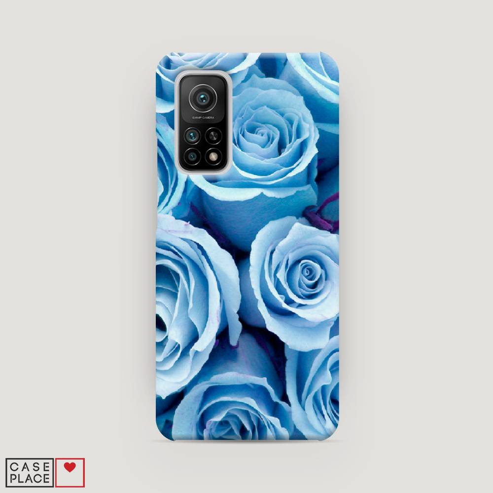 

Пластиковый чехол "Лазурные розы" на Xiaomi Mi 10T, 39320-6