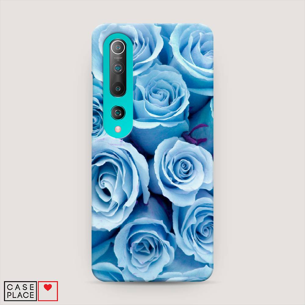 

Пластиковый чехол "Лазурные розы" на Xiaomi Mi 10 Pro, 37820-6