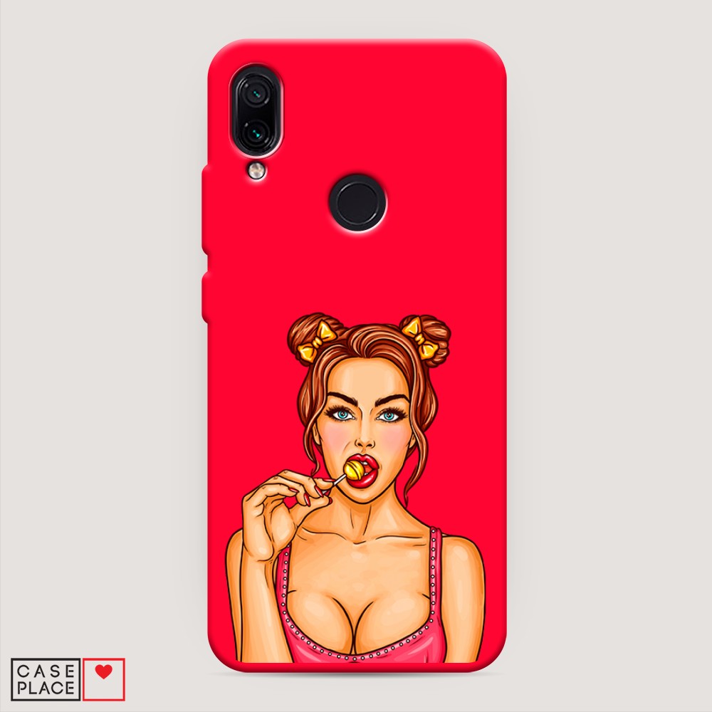 

Чехол Awog на Xiaomi Redmi 7 "Вкусный леденец", Разноцветный