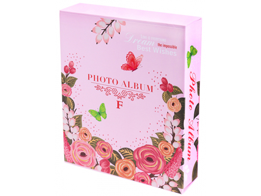 

Фотоальбом на 80 фото 10х15 Весеннее настроение. розовый АФ-8867