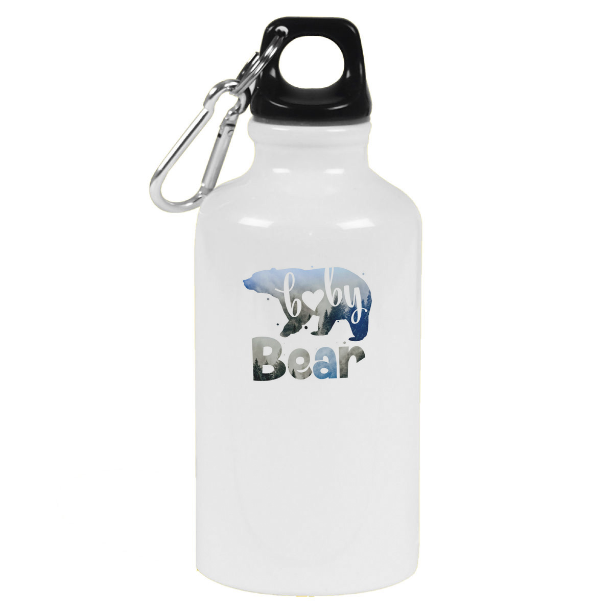 Бутылка спортивная CoolPodarok Семья. Baby BEAR. Ребенок медведь