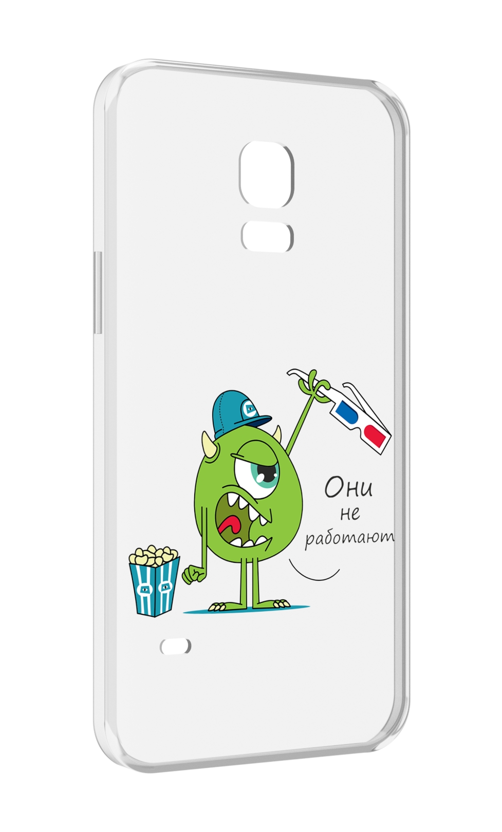 

Чехол MyPads Очки не работают для Samsung Galaxy S5 mini, Прозрачный, Tocco