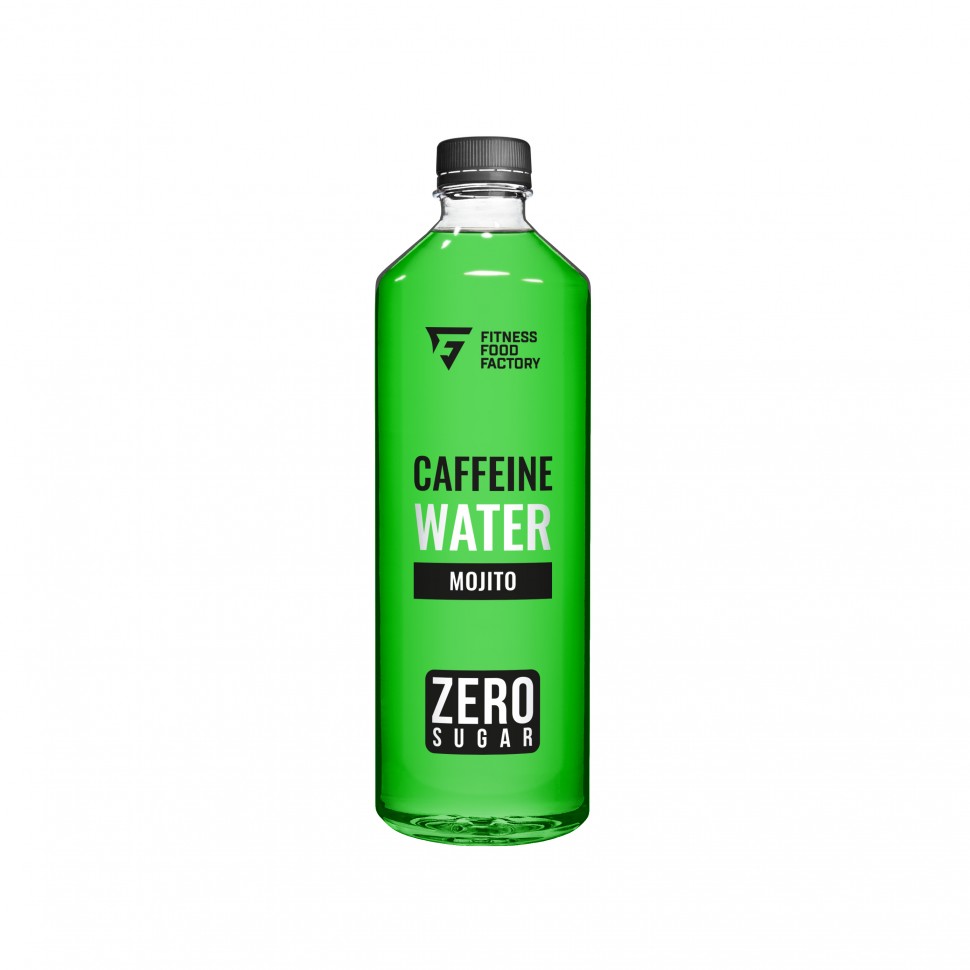 Энергетический напиток Fitness Food Factory Caffein Water, Мохито, 8шт по 500мл