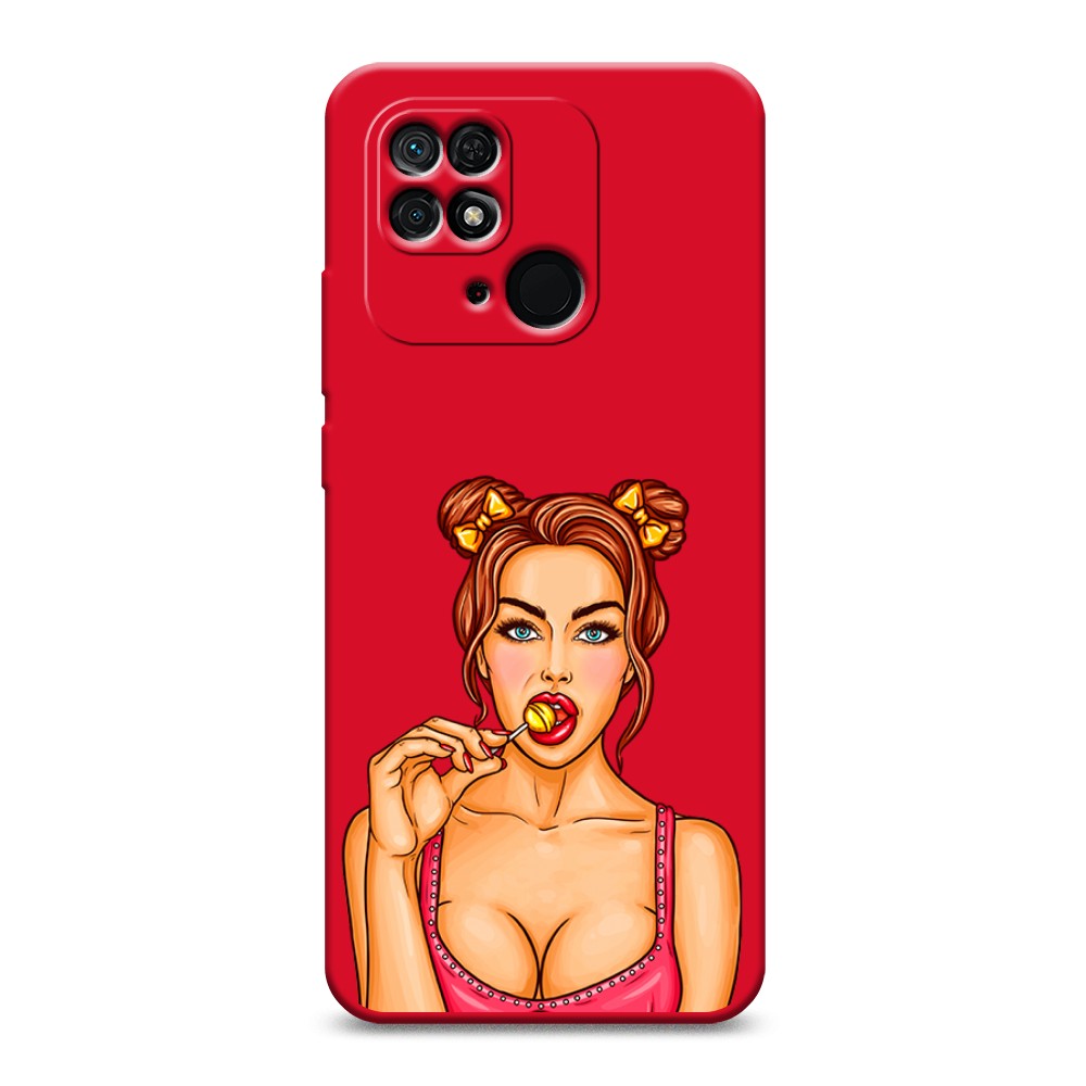 

Чехол Awog на Xiaomi Redmi 10C "Вкусный леденец", Разноцветный