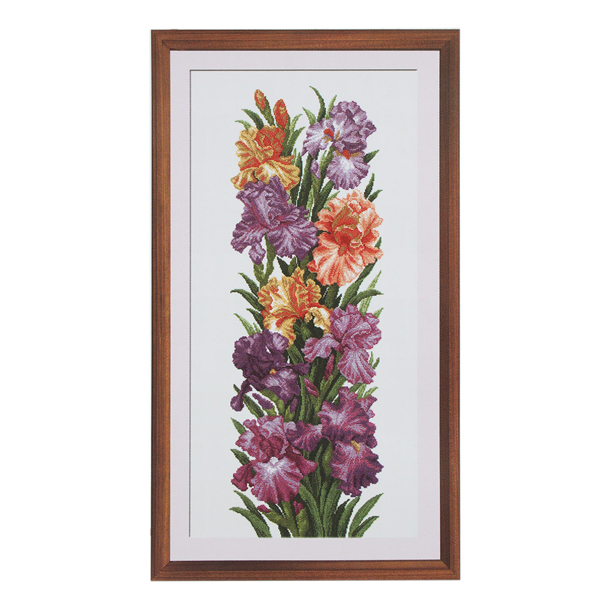 

Набор для вышивания Hobby&Pro Ирисы, 27х80 см, 902, 902