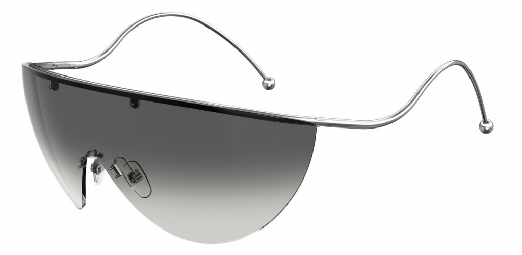 фото Солнцезащитные очки женские givenchy gv 7152/s, серые/серебристые