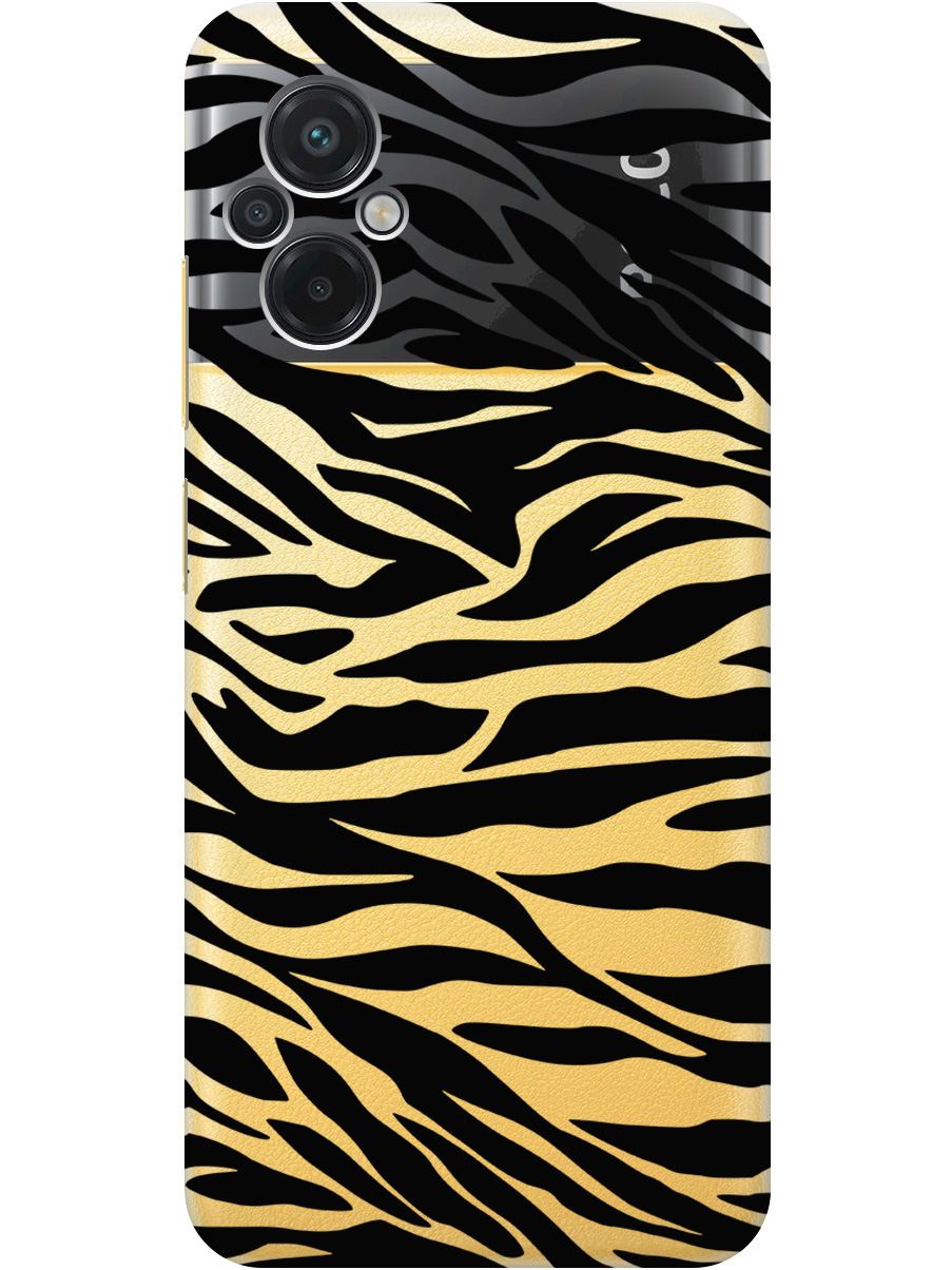 

Силиконовый чехол на Xiaomi Poco M5 с рисунком "Зебра" прозрачный, Прозрачный;черный, 20000938