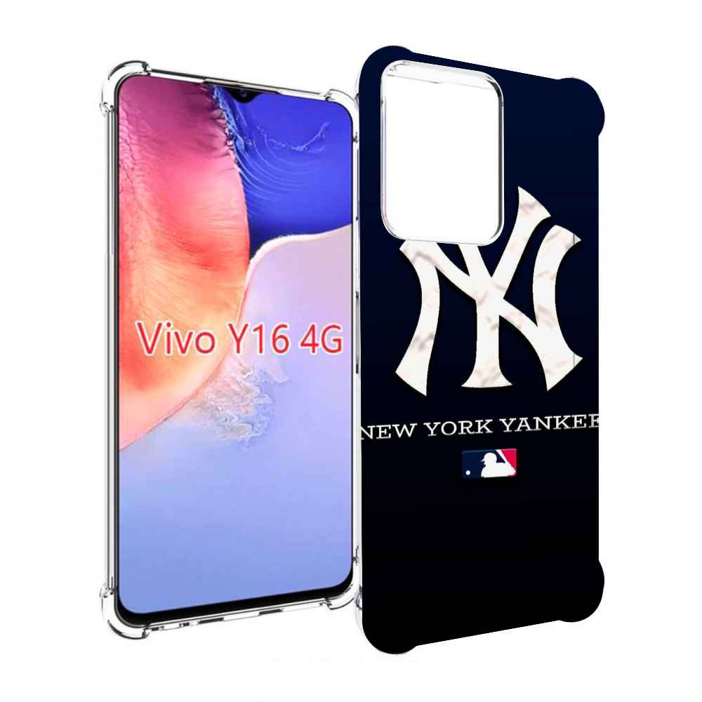 

Чехол MyPads нью оирк янкис беисбол для Vivo Y16 4G/ Vivo Y02S, Прозрачный, Tocco