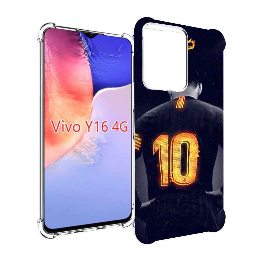 

Чехол MyPads номер-10 для Vivo Y16 4G/ Vivo Y02S, Прозрачный, Tocco