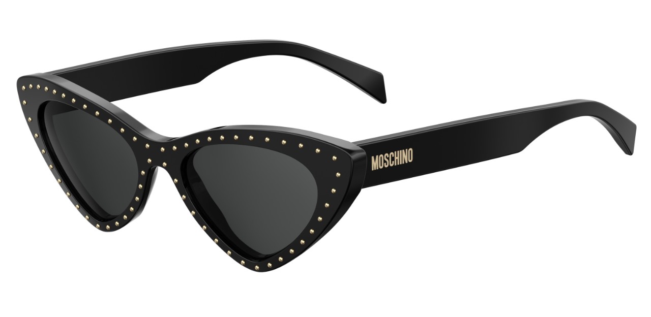 Солнцезащитные очки женские MOSCHINO MOS006/S серые