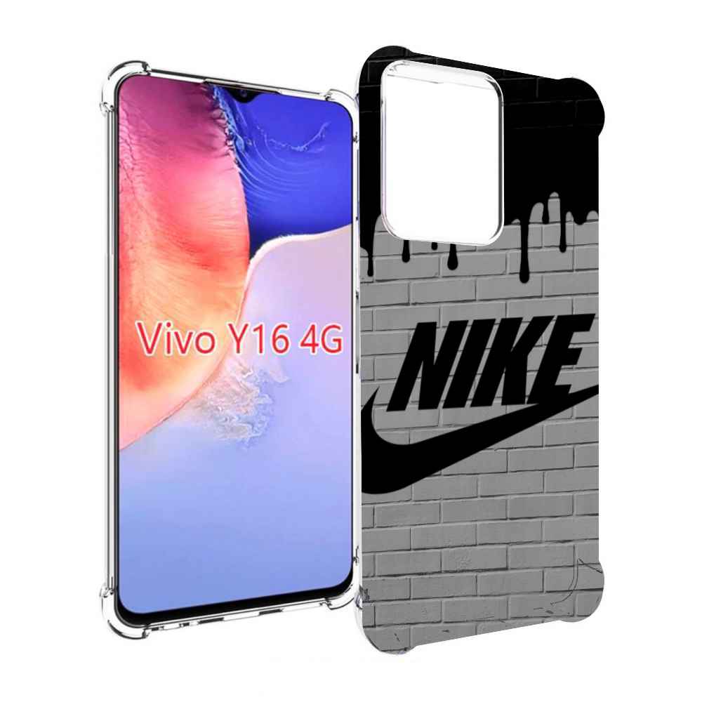 

Чехол MyPads найк в краске для Vivo Y16 4G/ Vivo Y02S, Прозрачный, Tocco