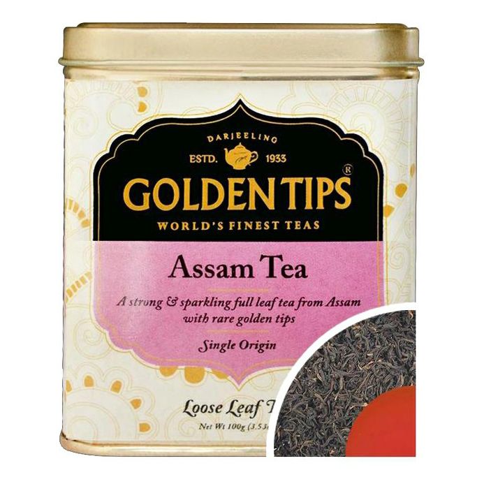 Чай черный Golden Tips Teas Ассам листовой 100 г