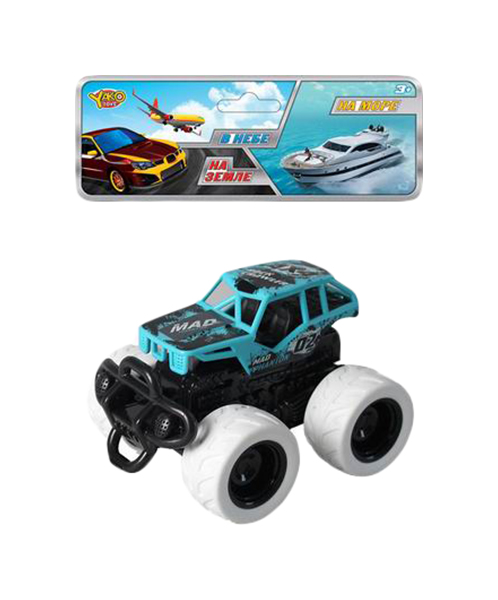 

Машинка инерционная Yako Toys M0451, Голубой;белый