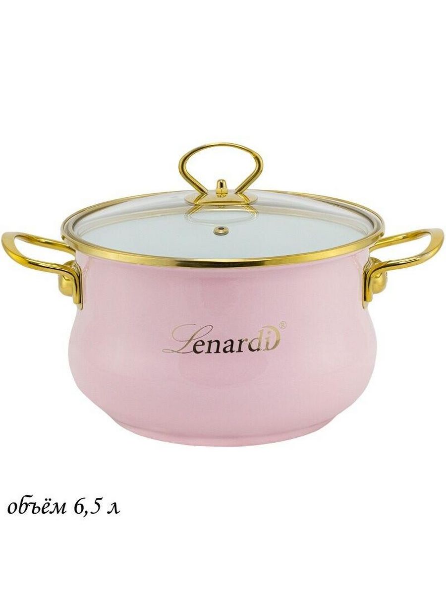 

Кастрюля Lenardi MIGUEL 6,5л с крышкой 26см 1 шт