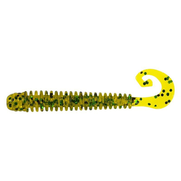 

Силиконовая приманка Select Fishing Uran 70 мм, col.083, 6 шт., Желтый;зеленый, Uran