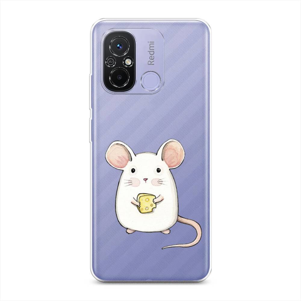 

Чехол Awog на Redmi 12C "Мышка", Белый, 317550-1