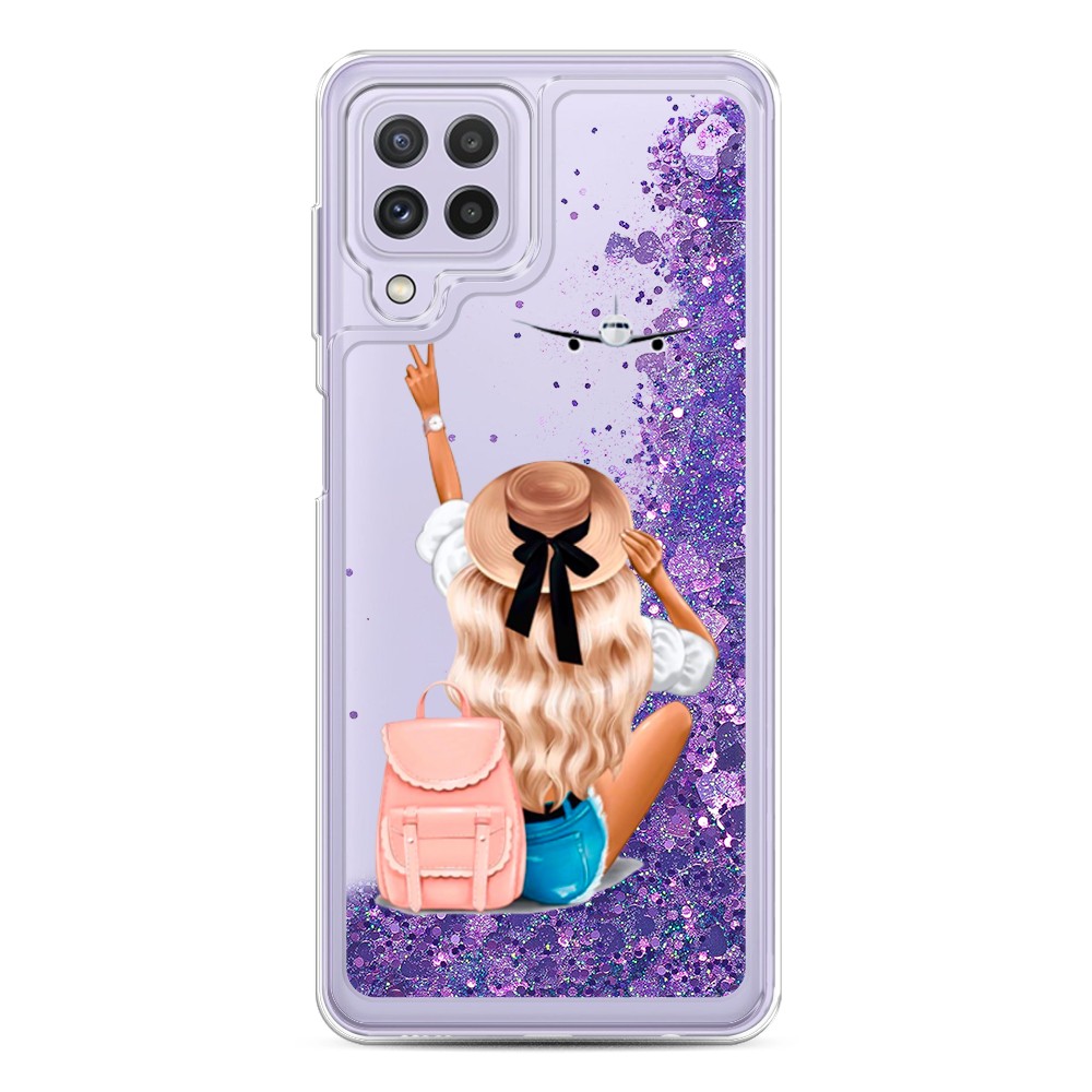 

Чехол Awog на Samsung Galaxy A22 / Самсунг A22 "Автостопом самолетом", Разноцветный, 2103192-1