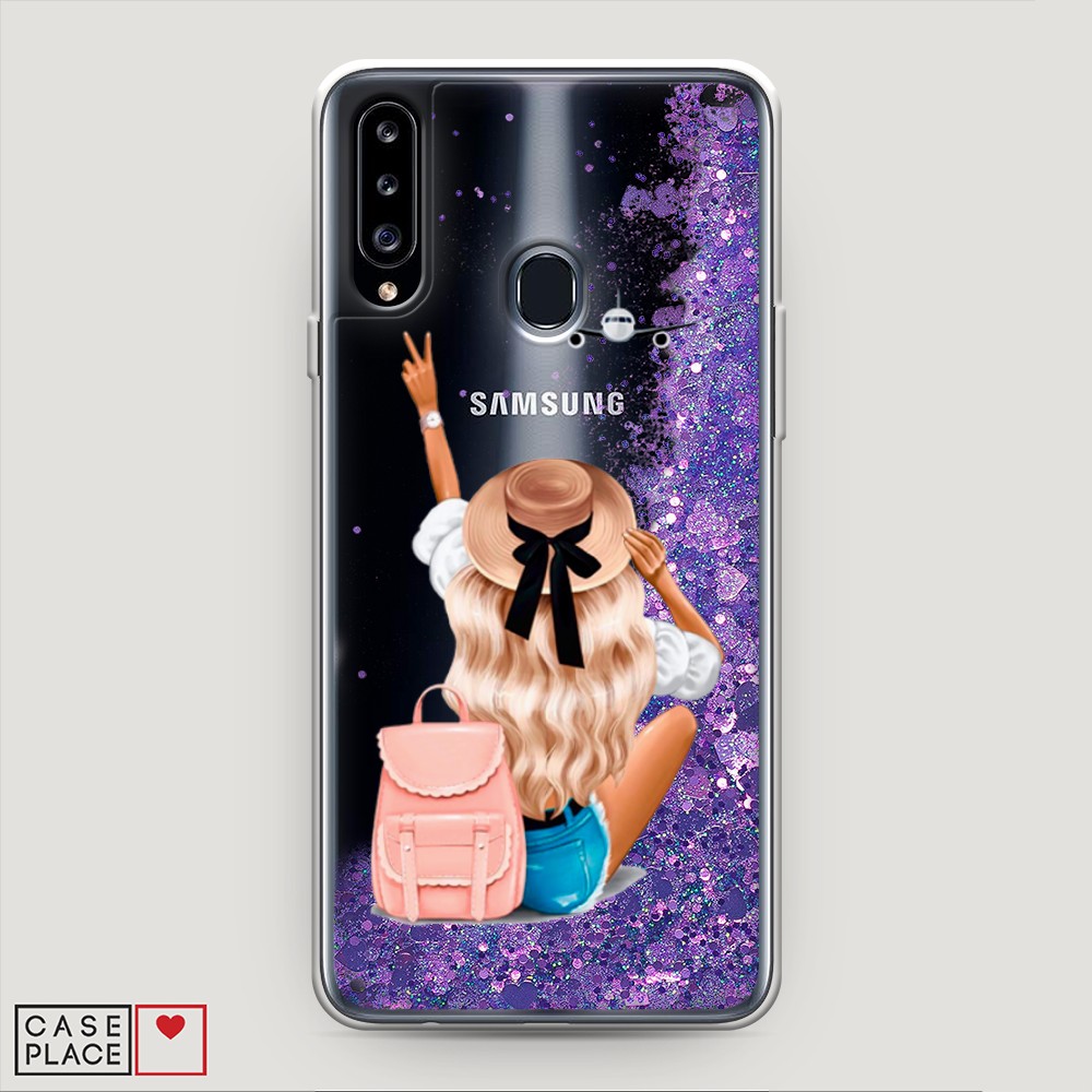 

Чехол Awog на Samsung Galaxy A20s / Самсунг A20s "Автостопом самолетом", Разноцветный, 2100892-1