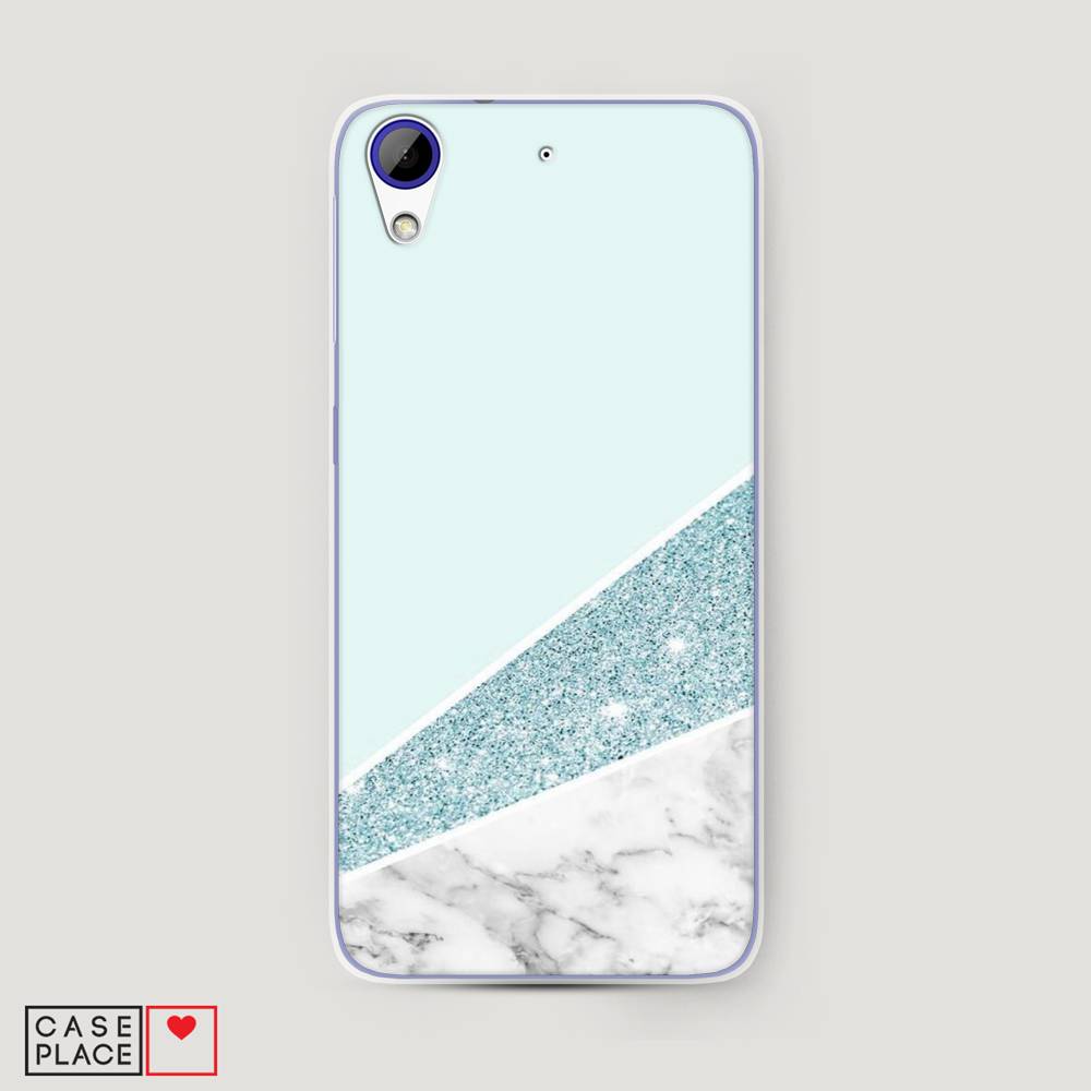 

Чехол Awog на HTC Desire 628 / Эйчтиси Дизайр 628 "Мрамор с голубыми блестками", Разноцветный, 101650-3