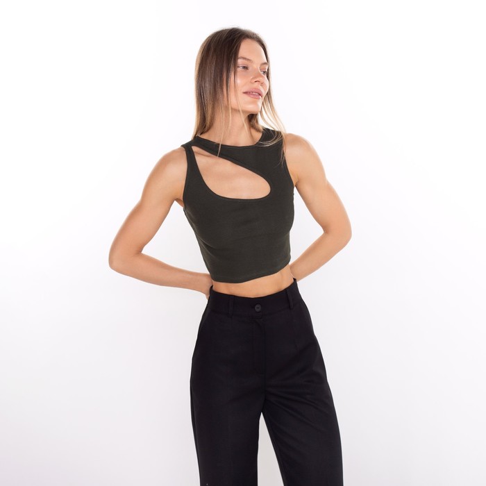 

Топ женский Little Secret uz300077 зеленый S, uz300077