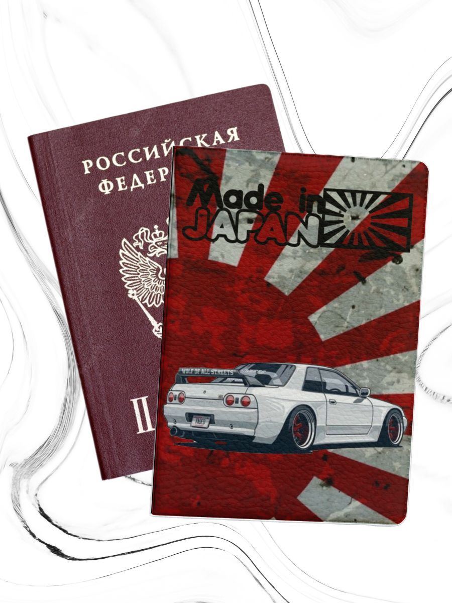 

Обложка для паспорта женская jojo print pass-130 красная, Красный, pass-japan_Japan 130