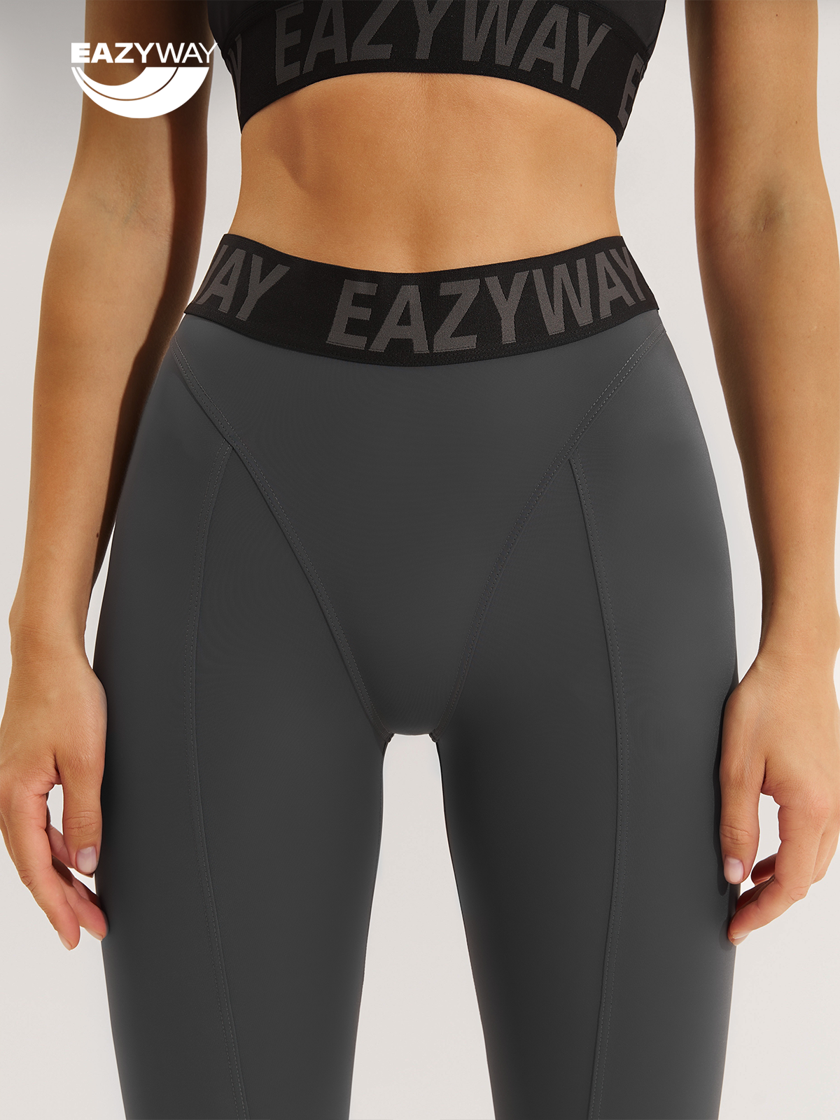 Леггинсы женские EAZYWAY BODYSCULPT серые M