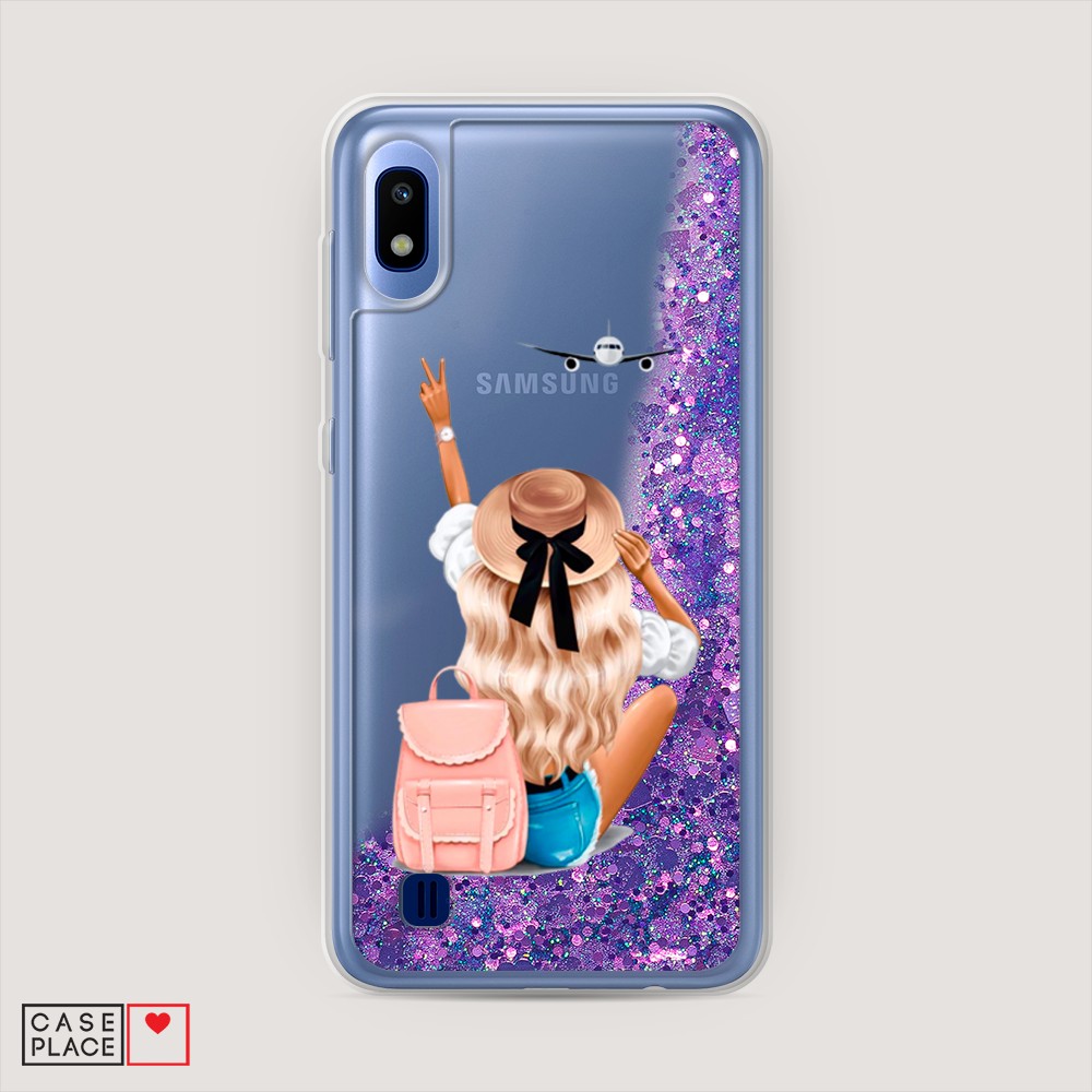 

Чехол Awog на Samsung Galaxy A10 "Автостопом самолетом", Разноцветный, 27992-1
