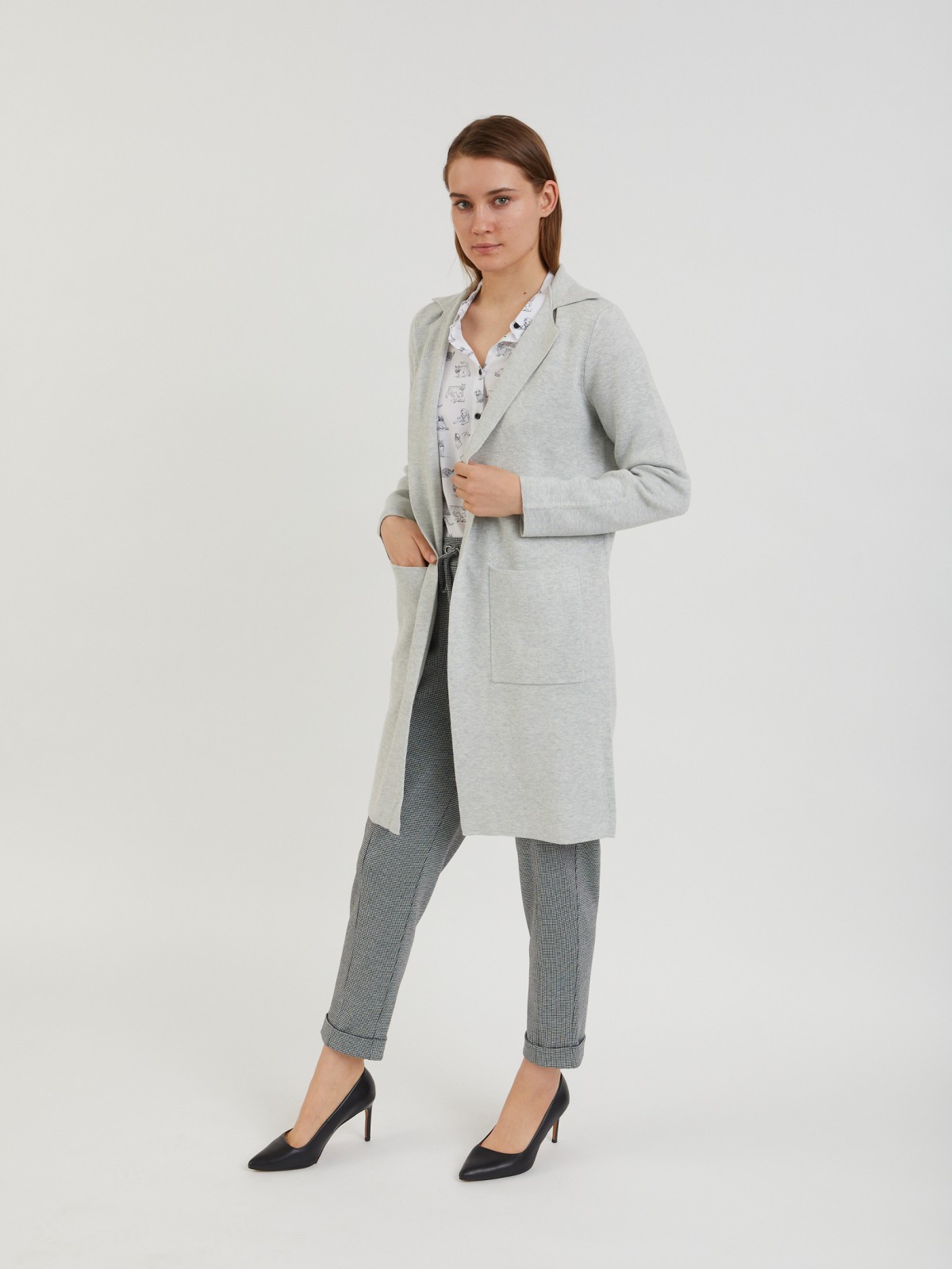 

Жакет женский Zolla z22132646305391N0 серый XXL, z22132646305391N0