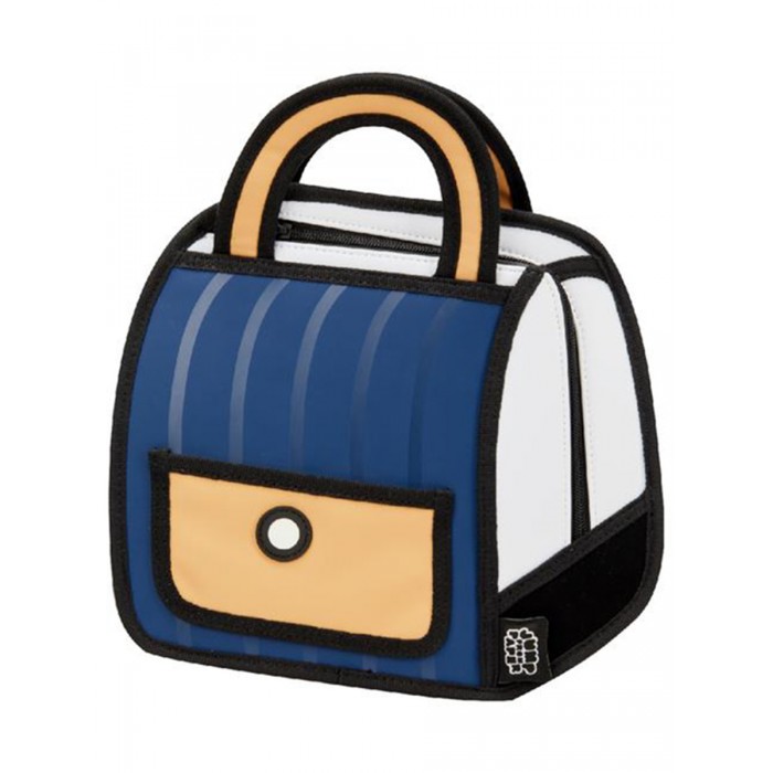 Сумка Jump From Paper Outer Синяя 27 см.