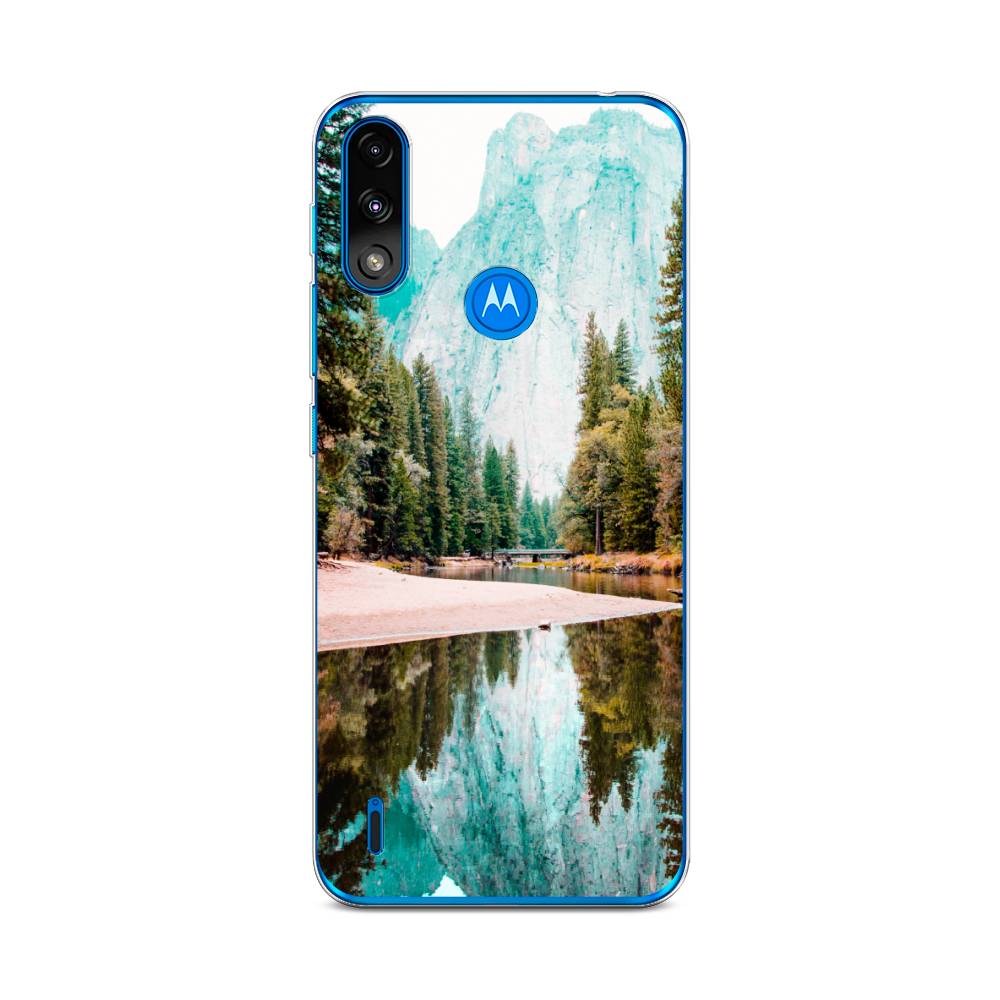 

Чехол Awog на Lenovo K13/Motorola Moto E7 Power "Горы 11", Разноцветный, 242450-4