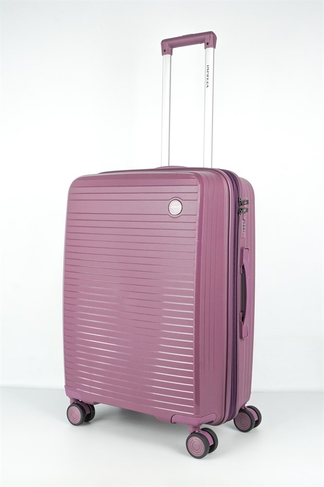 Чемодан унисекс Sweetbags Панцирь фиолетовый 64х44х27 см 7390₽