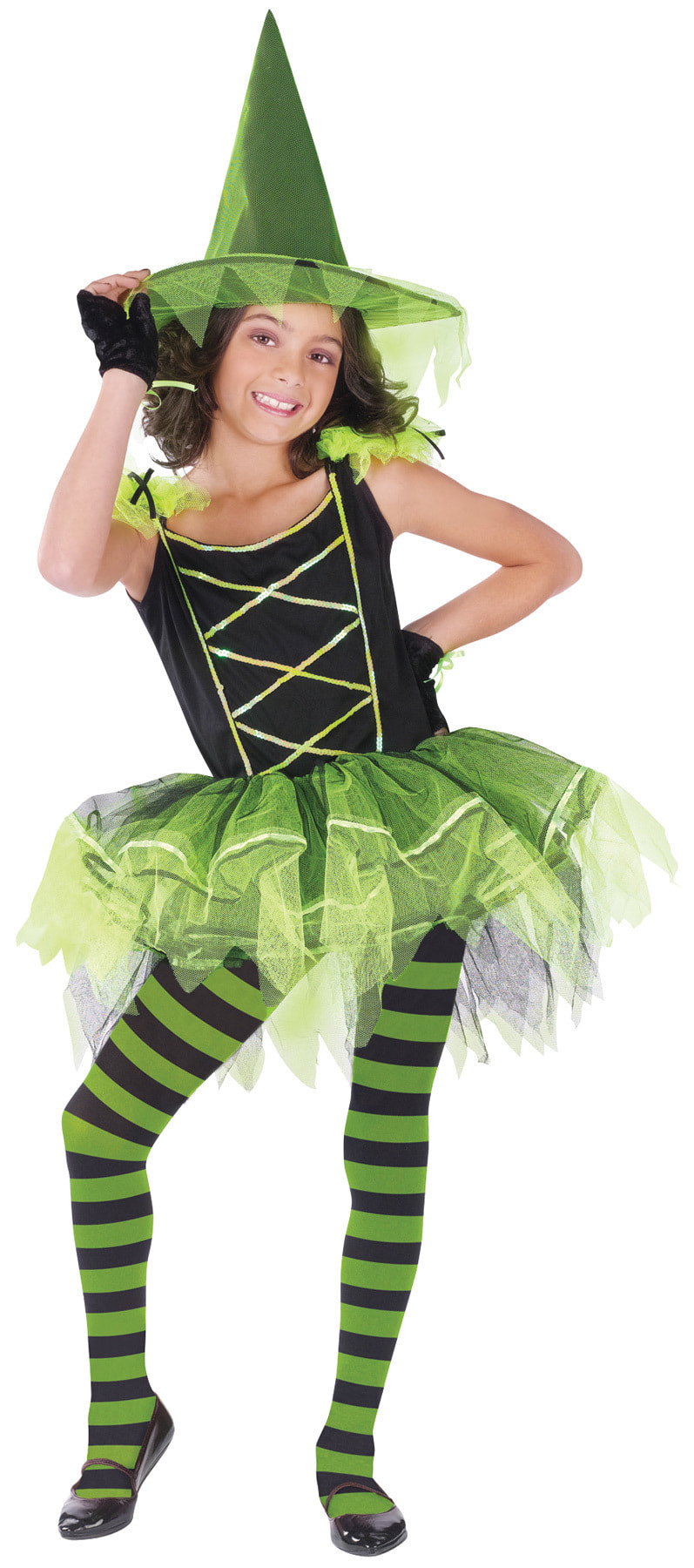 

Костюм Fun World Ведьма Зеленая Балерина Детский S (4-6 лет), fw114182