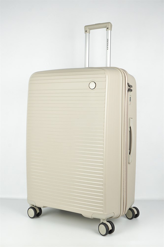 Чемодан унисекс Sweetbags Панцирь бежевый 73х49х32 см 8690₽